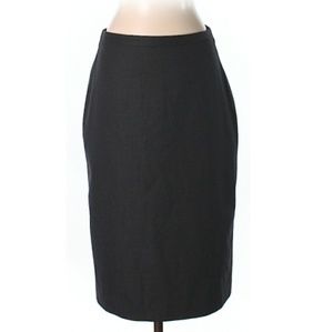 Banana Republic Charcoal Pencil Skirt